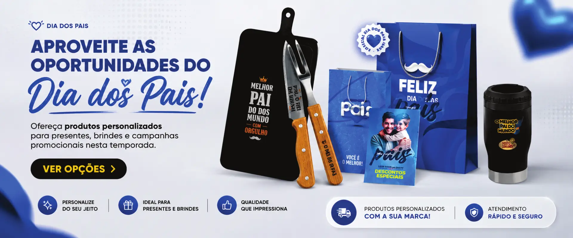 Banner de oportunidades especiais